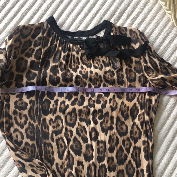 Twinset On trend Leopard Print Maxi Dress - Picture 9 of 13